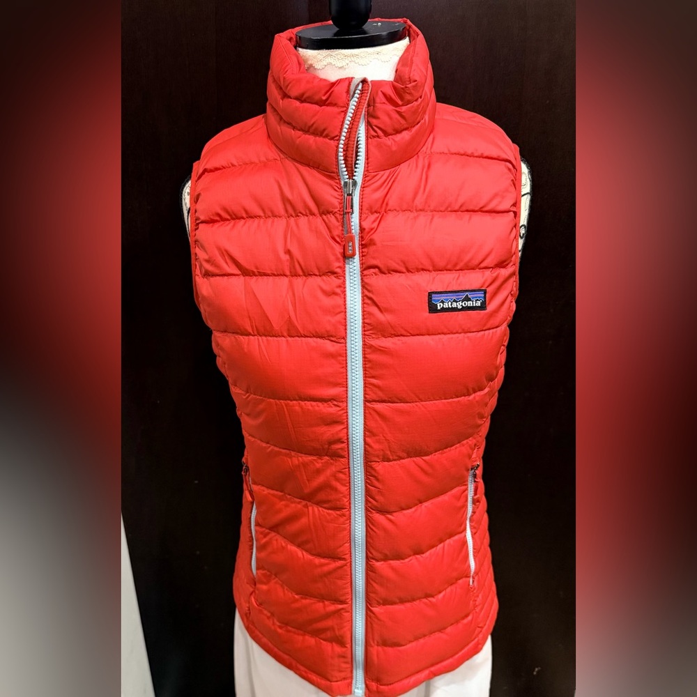 Patagonia Fiery Red Quilted Vest